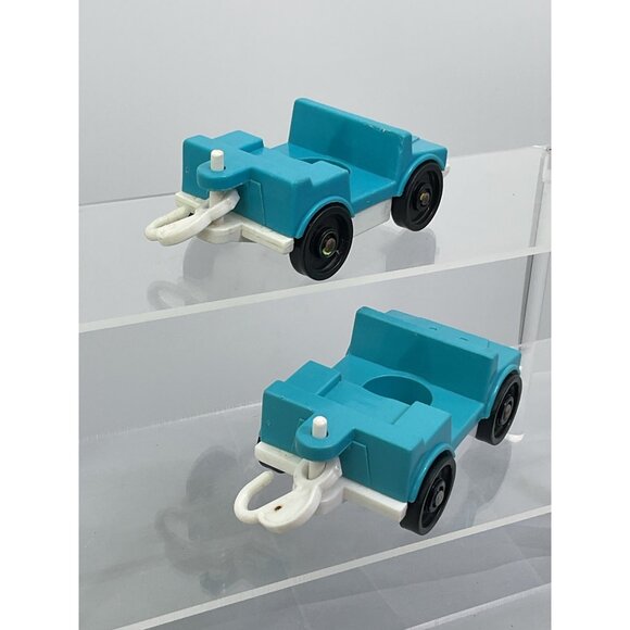 Vintage Fisher Price Little People Zoo Tram Cars #916 - Picture 3 of 5